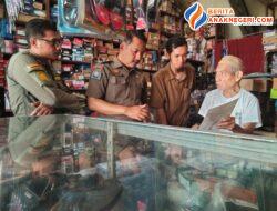 Satpol PP Padangsidimpuan Gelar Pendataan Usaha dan Pajak Reklame, Jangan Biarkan Satpol PP Bekerja Sendiri Untuk Tingkatkan PAD