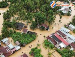 Akibat Curah Hujan Yang Tinggi, Beberapa Desa Di Kabupaten Tapanuli Selatan Terjadi Bencana Banjir Dan Longsor
